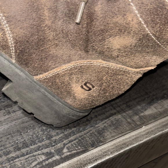 Skechers Men's brown suede chukka boots SZ 10.5 - Picture 4 of 12